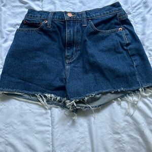 Small cheeky Pink denim shorts